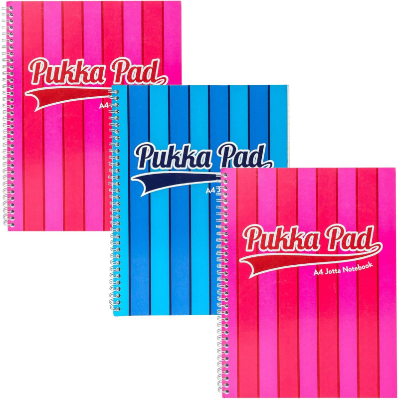 Pukka Pad A4 Notebook 3 pack, Currently priced at £14.68